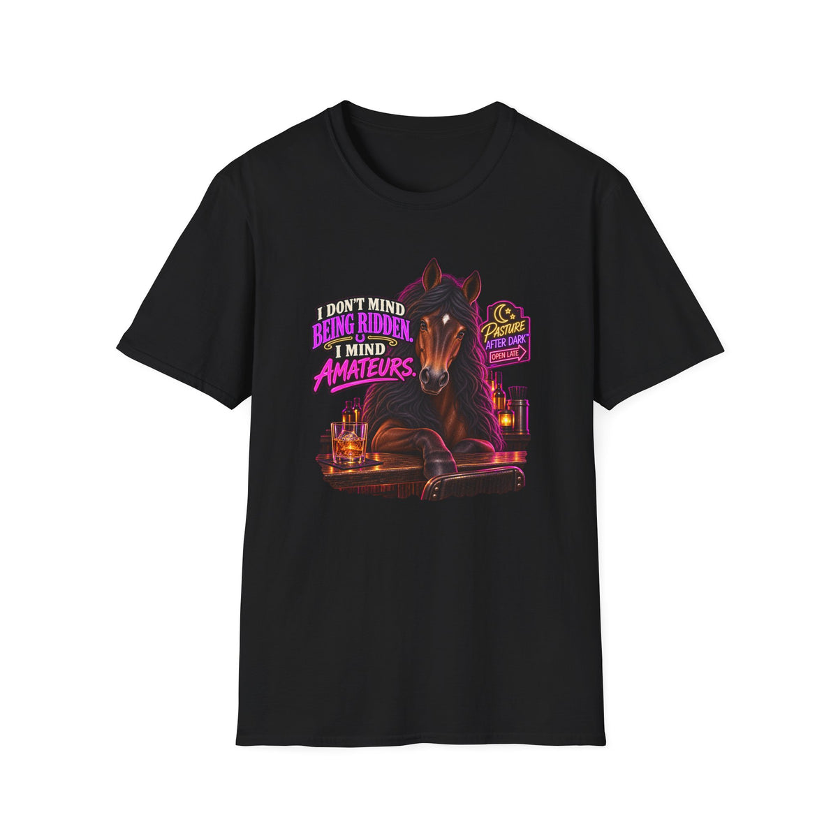 I Don’t Mind Being Ridden I Mind Amateurs – Gloria Horse T-Shirt — Gloria horse shirt product image
