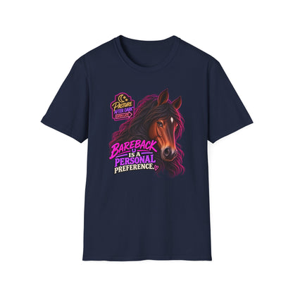 Bareback Is a Personal Preference – Gloria Horse T-Shirt — Gloria horse shirt product image