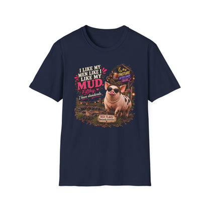 Pasture After Dark Pearl mud humor shirt product image