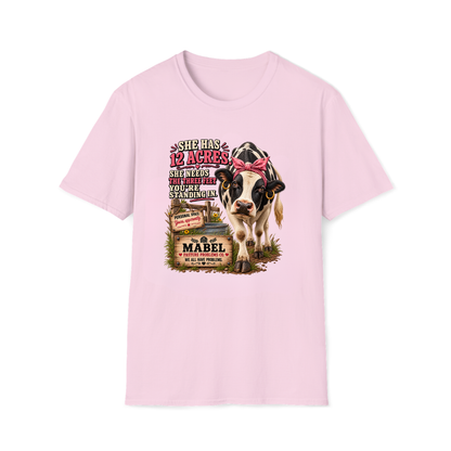 Pasture Problems Co. Mabel cattle humor shirt