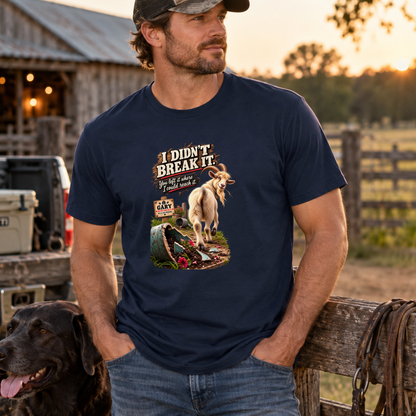 Gary the Goat funny farm shirt product image