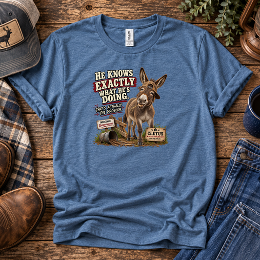 Pasture Problems Co. Cletus farm humor shirt