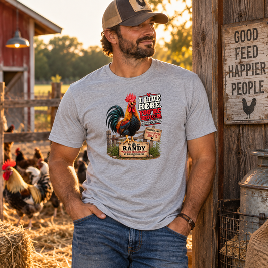 Pasture Problems Co. Randy rural humor shirt