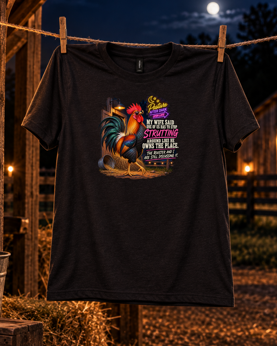 Stop Strutting adult poultry shirt product image