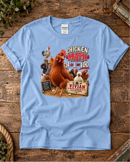 Pasture Problems Co. Vivian chicken keeper humor shirt