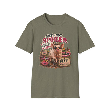 Pasture Problems Co. Pearl pig humor shirt