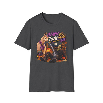 Blanche Hawk Tuah adult Halloween llama shirt mockup