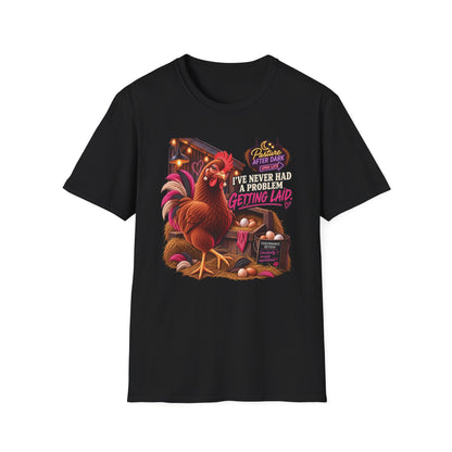 Vivian Never Had a Problem Getting Laid adult chicken T-shirt