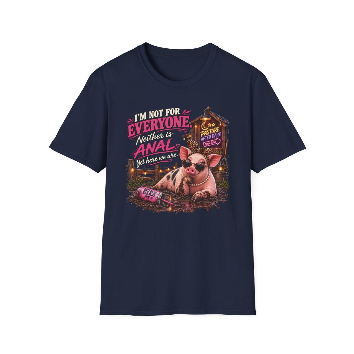 I'm Not for Everyone adult farm humor shirt product mockup